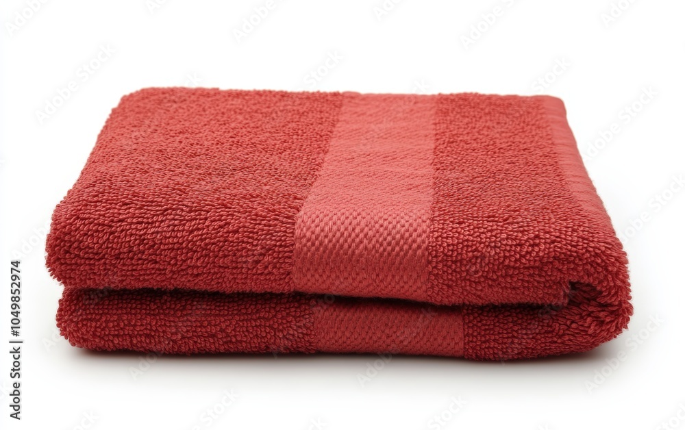 towel on a clean white background towel on a clean white background