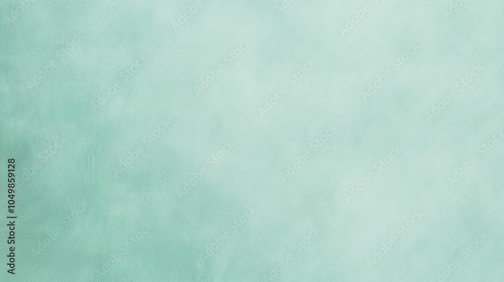 Obraz premium Mint Green Soft Textured Background Image