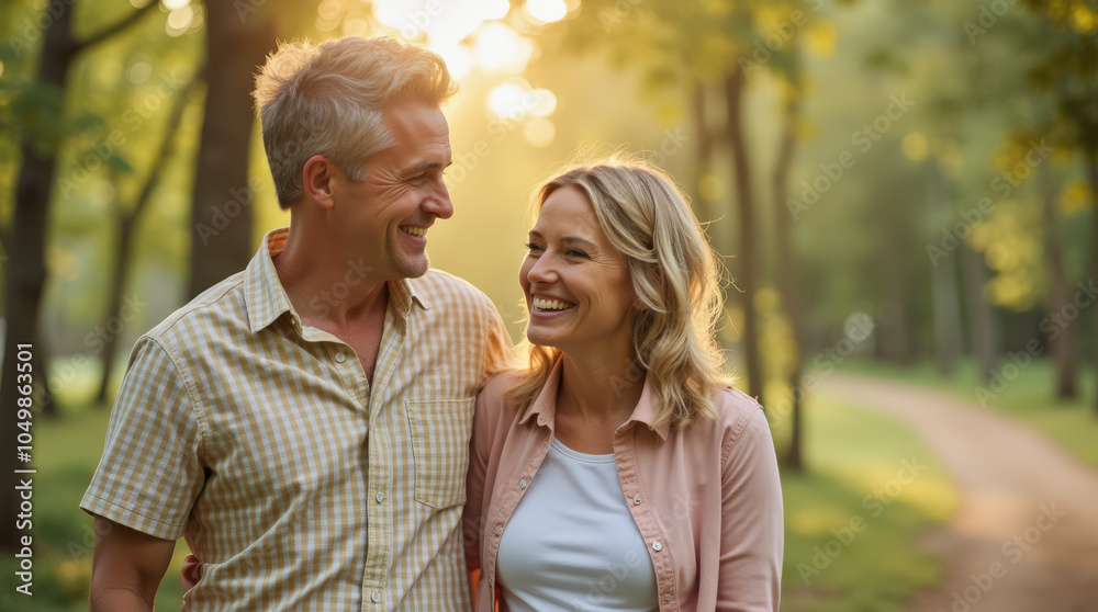 Fototapeta premium Bright and Vibrant Lifestyle Photo for Healthy Living, Family Moment, and Outdoor Enjoyment