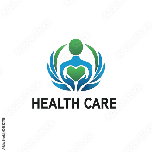 Health care medical vector logo design