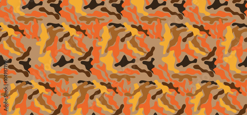 camouflage abstract illustration seamless pattern vector textile digitally generated image