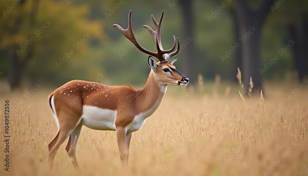 Obraz premium Wild beauty in the golden field