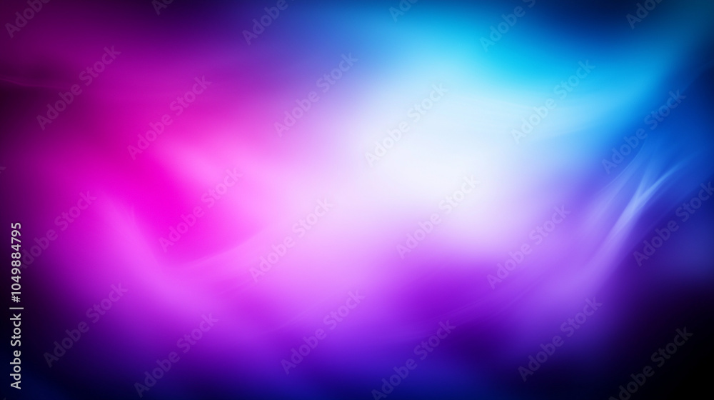 Naklejka premium Magenta Blue Gradient Blurred Abstract Background