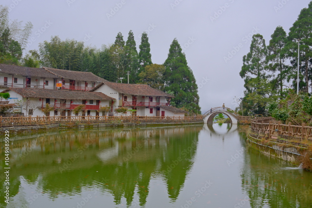 The construction of beautiful new rural areas in China. The construction of beautiful new rural areas in China.