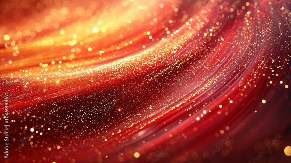 Elegant abstract background with deep red and gold sparkles for artistic creations Elegant abstract background with deep red and gold sparkles for artistic creations