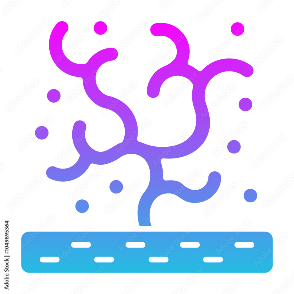 Fototapeta premium Coral Icon