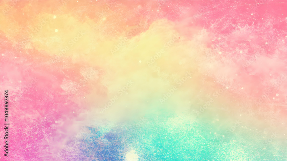 Abstract Pastel Background With Grunge Texture, colors, pink, yellow, green, blue Abstract Pastel Background With Grunge Texture, colors, pink, yellow, green, blue