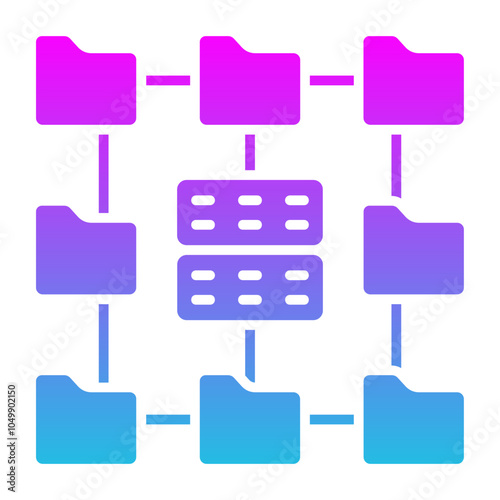 Hierarchical Structure Icon