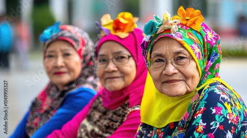 Celebrating Malaysian Women's Unique Facial Expressions