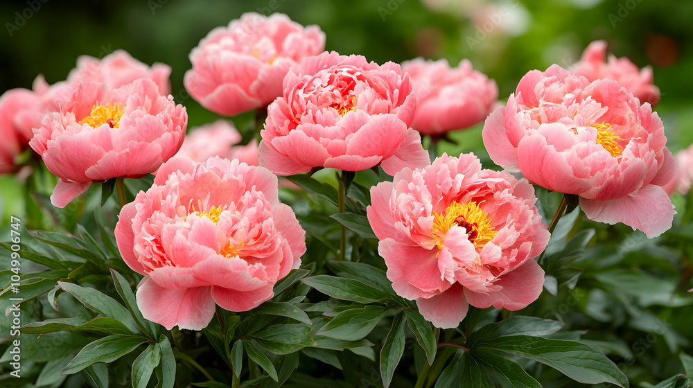 Pink Peony Flowers in Bloom, blossom, floral, nature, garden, plant Pink Peony Flowers in Bloom, blossom, floral, nature, garden, plant