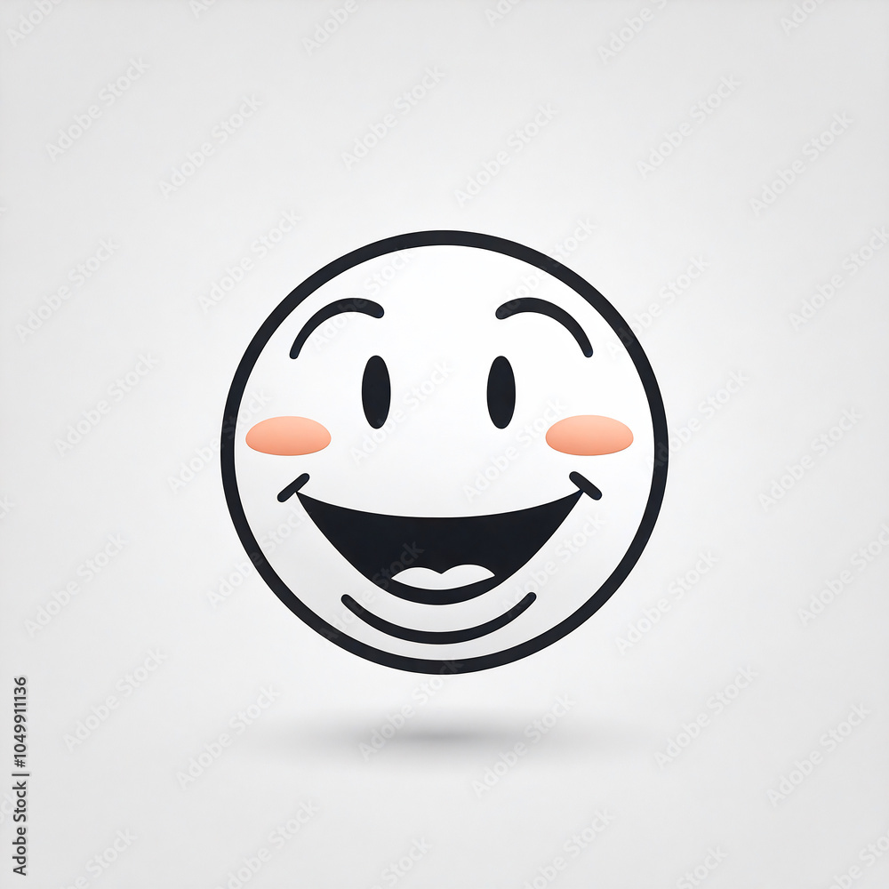Fototapeta premium happy smiley face