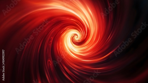 Expanding Abstract Spiral Design with Smooth Gradient,Representing Energy and Dynamism