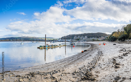 Conwy seascape panorama photo