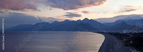 Obraz na płótnie Coast of Antalya, Turkey w salonie
