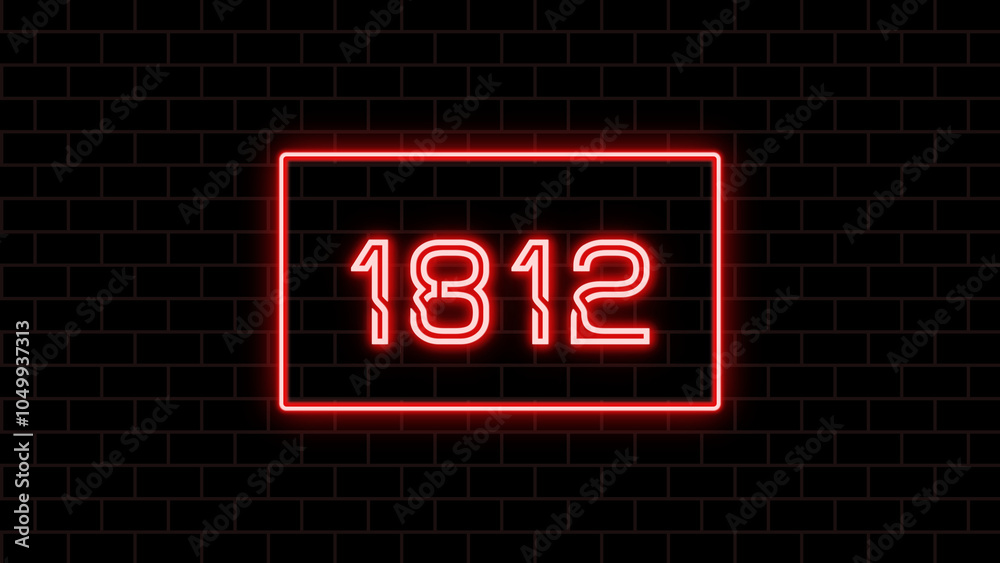 1812年のネオン文字 1812年のネオン文字