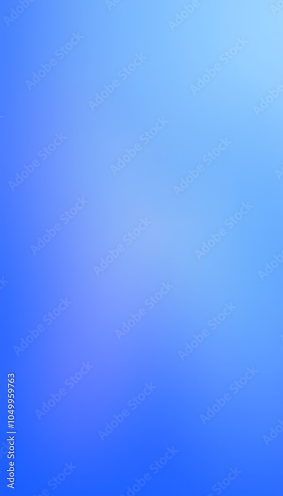 Obraz premium Blue background with smooth color transitions, rainbow isolated with white highlights, png