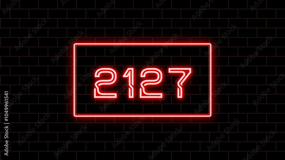 2127年のネオン文字 2127年のネオン文字