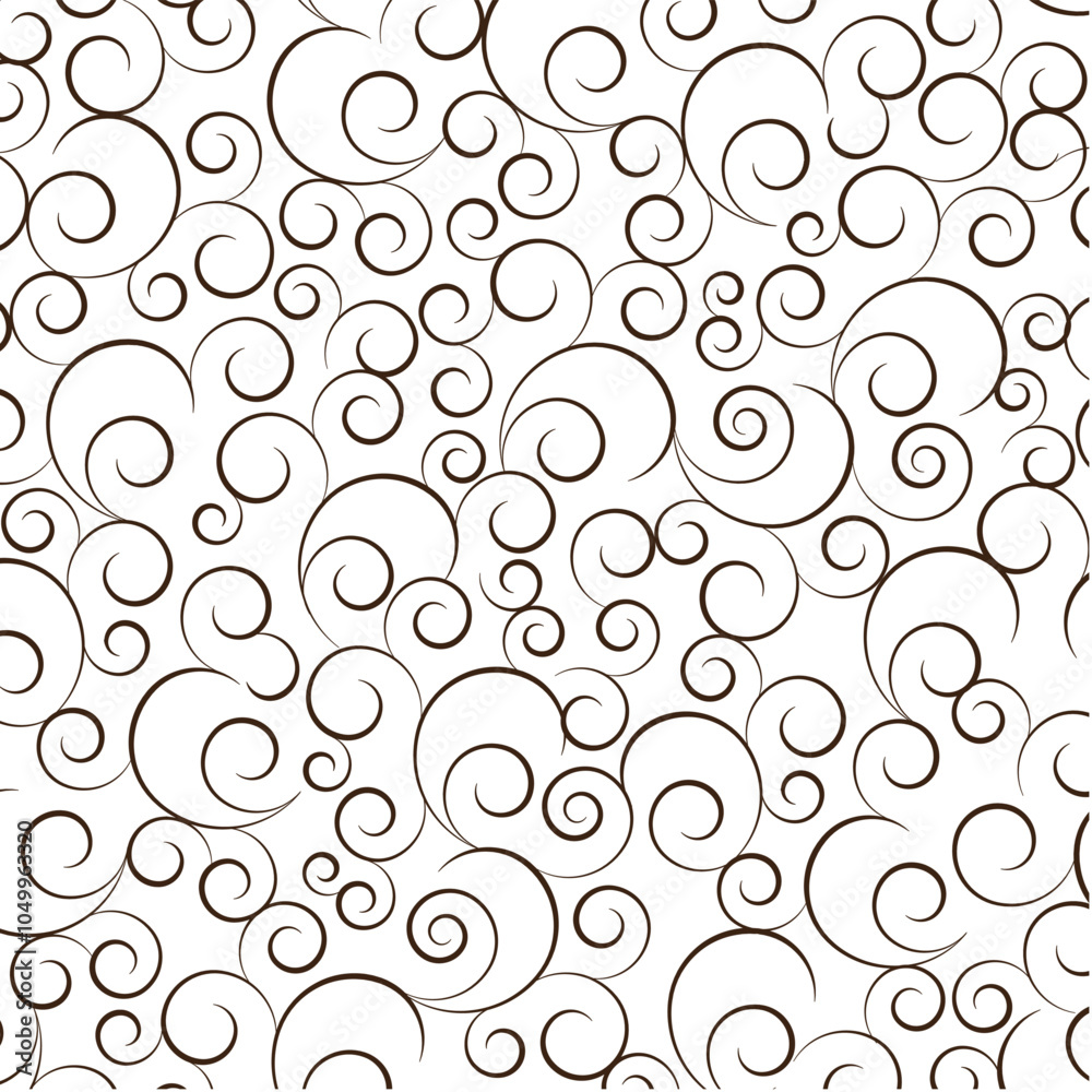 seamless pattern with spirals seamless pattern with spirals