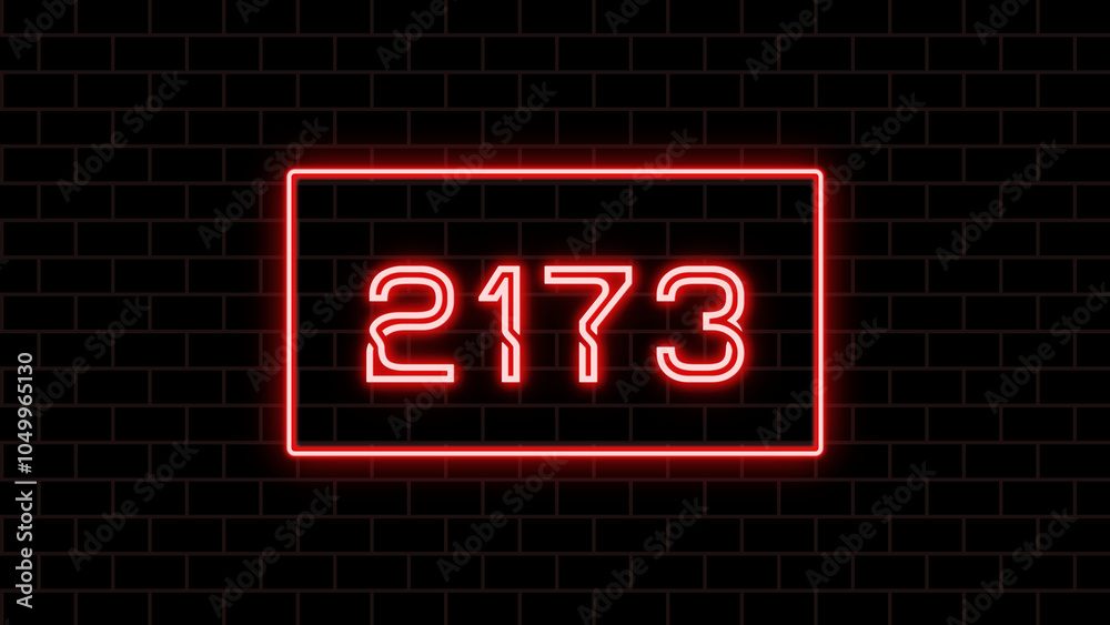 2173年のネオン文字 2173年のネオン文字