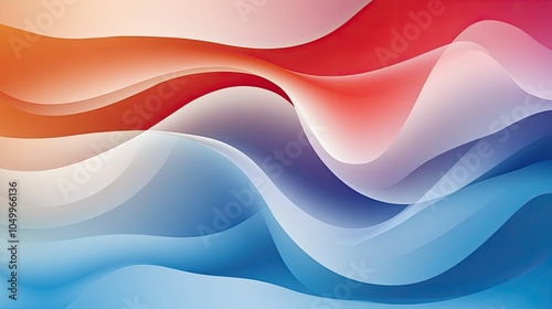 Smooth Curving Background with Sleek Design Elements