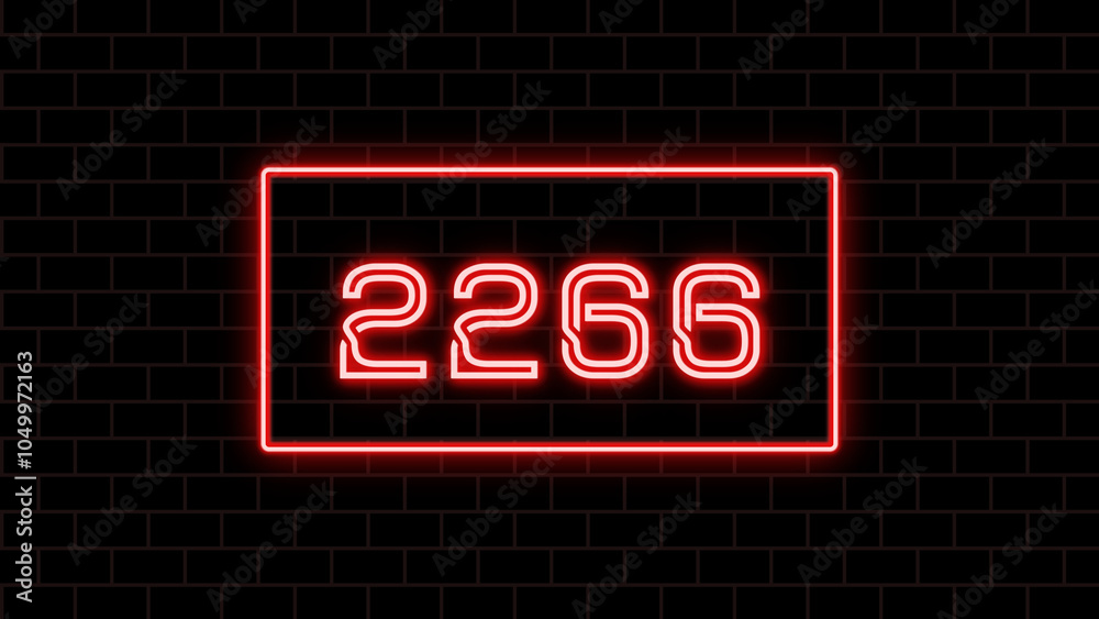 2266年のネオン文字 2266年のネオン文字