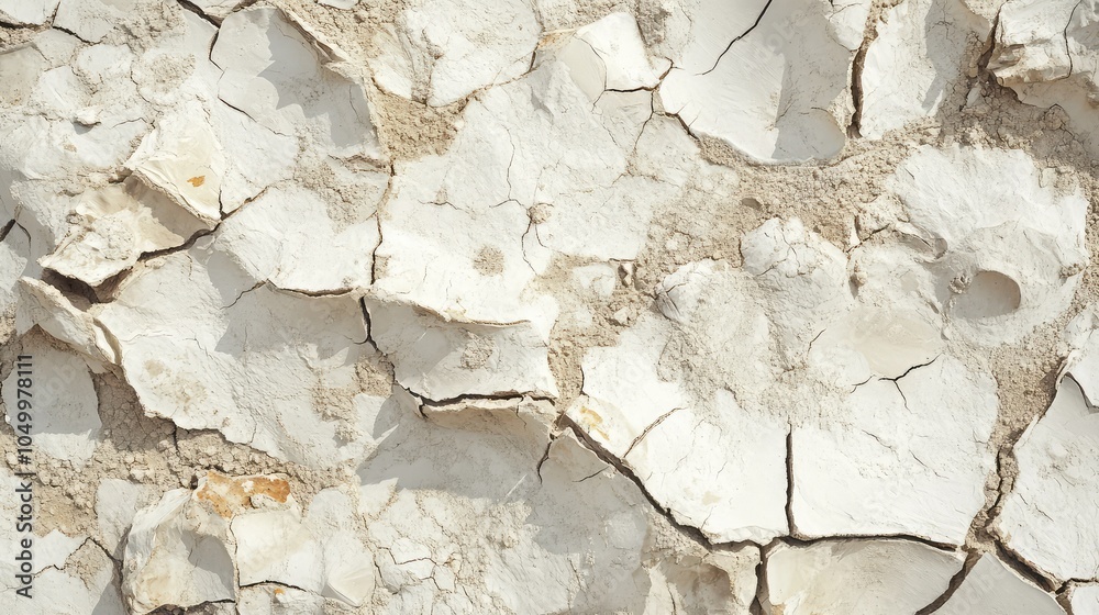 A close-up of cracked dry earth in shades of pale brown and warm beige, highlighting the natural textures and patterns of a desert floor A close-up of cracked dry earth in shades of pale brown and warm beige, highlighting the natural textures and patterns of a desert floor