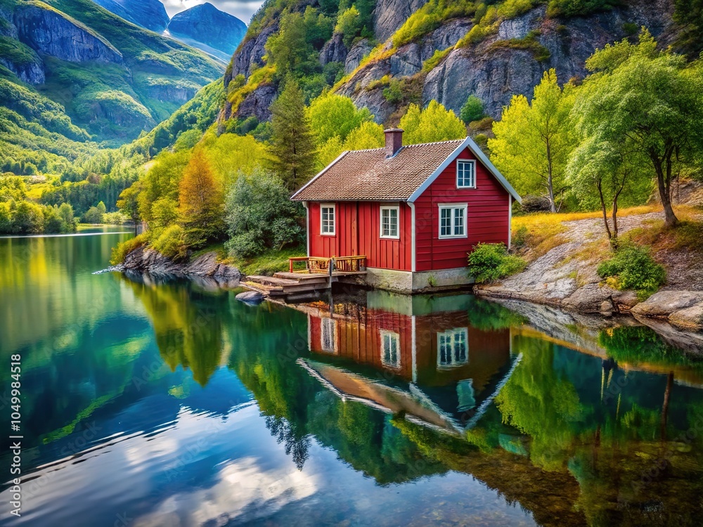 Experience tranquility in a cozy lake house in Norway, ideal for a serene vacation retreat. Immerse yourself in nature’s breathtaking beauty and soothing ambiance. Experience tranquility in a cozy lake house in Norway, ideal for a serene vacation retreat. Immerse yourself in nature’s breathtaking beauty and soothing ambiance.