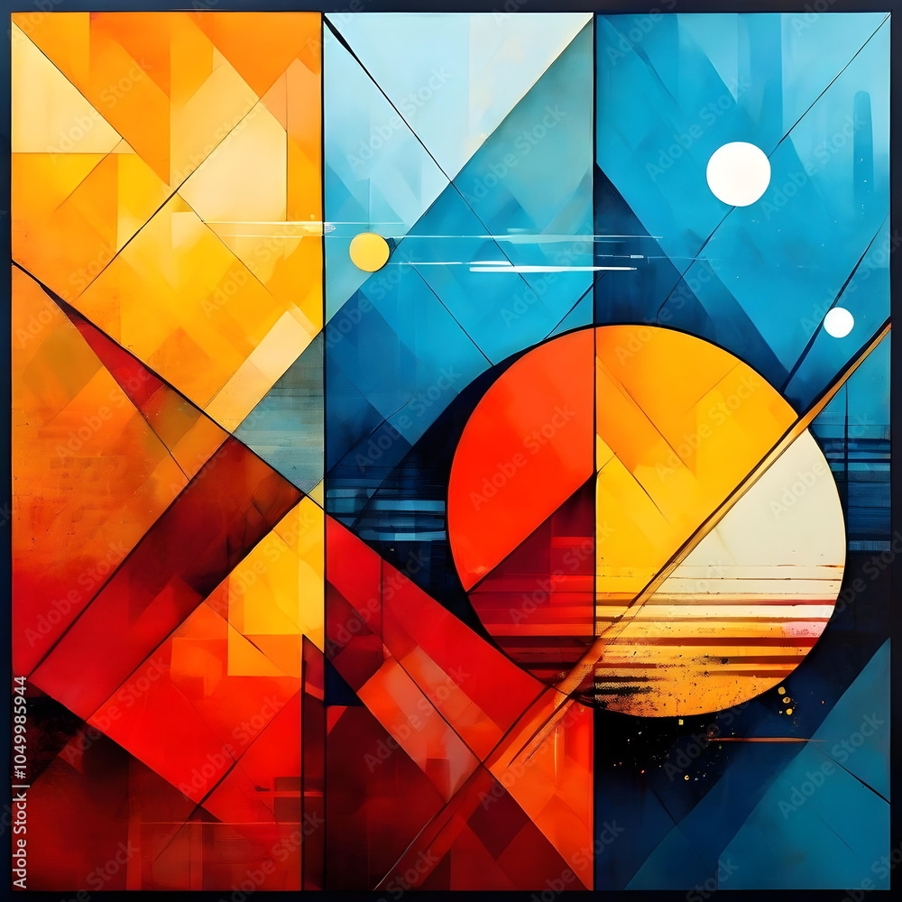 custom made wallpaper toronto digitalabstract geometric background with autmn