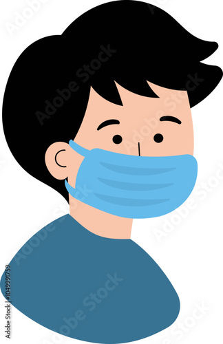 Man wearing mask