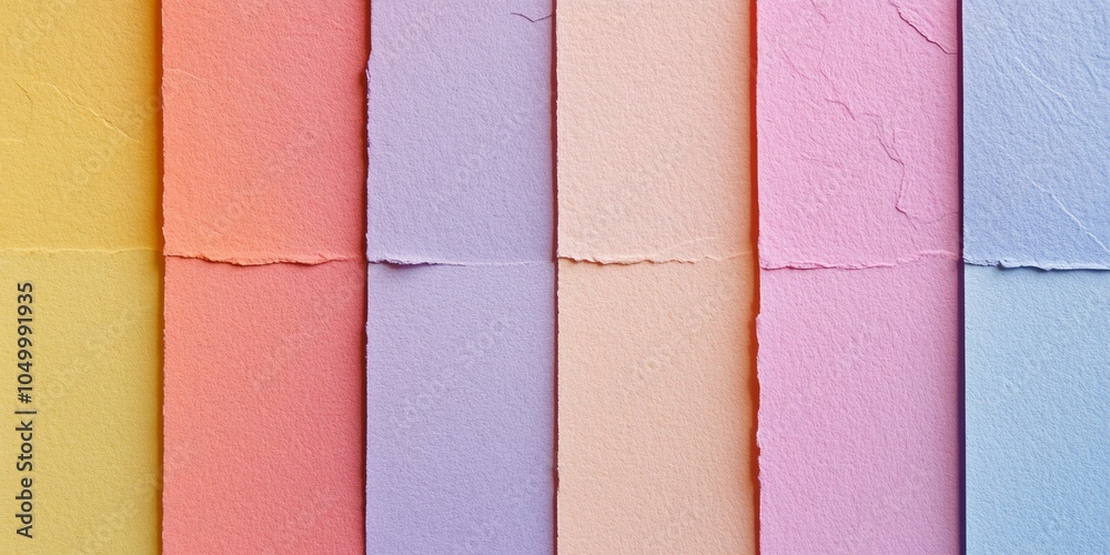 Fototapeta premium purple pink yellow vertical stripes background in pastel tones