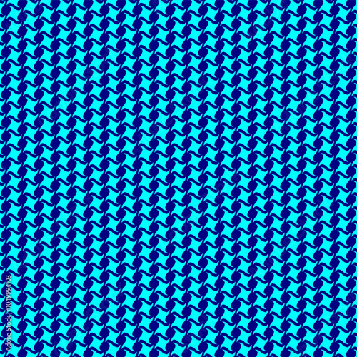Abstract, Geometric, Lines, Flowing pattern, Illustration, vector, alternating overlapping, symmetrical, orderly arrangement background, Seamless, banner, website, template, green and blue.