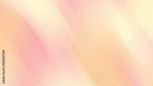 Blurred background, light pink and yellow hues. 
