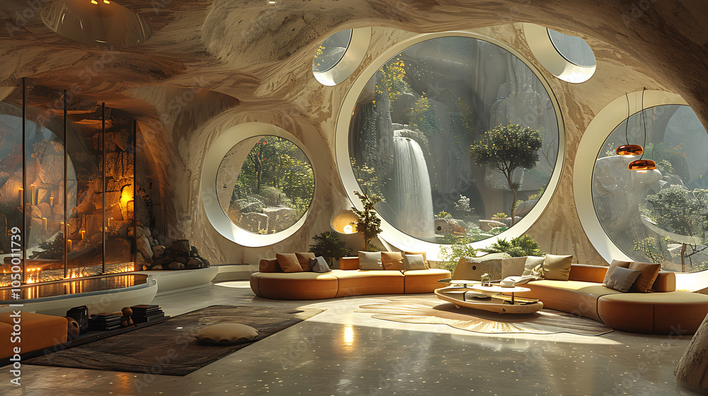 Fototapeta premium surreal interior design