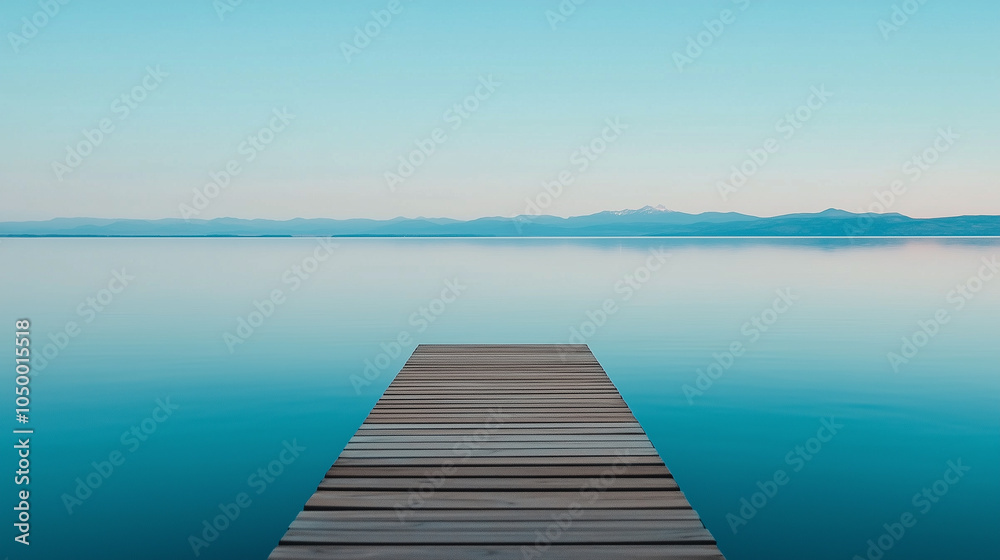 Fototapeta premium Minimalist desktop wallpaper featuring simple affirmations