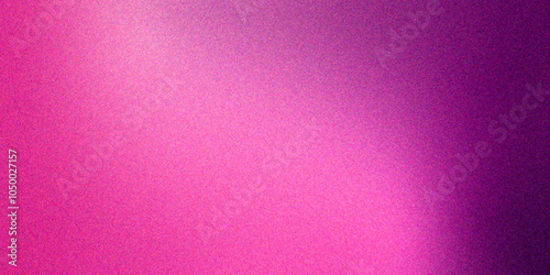Abstract background blending gradient form bold magenta to soft lavender with noise texture. Gradient pink, magenta abstract banner background. Blurred color gradient purple, grainy color gradient art