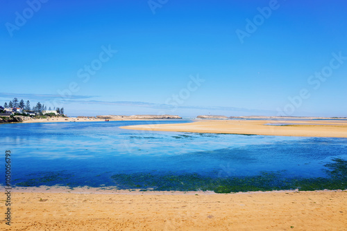 view of Oualidia city of Morocco
