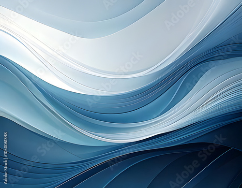Abstract background art, blue hues, page filler, frontpage art, document design
