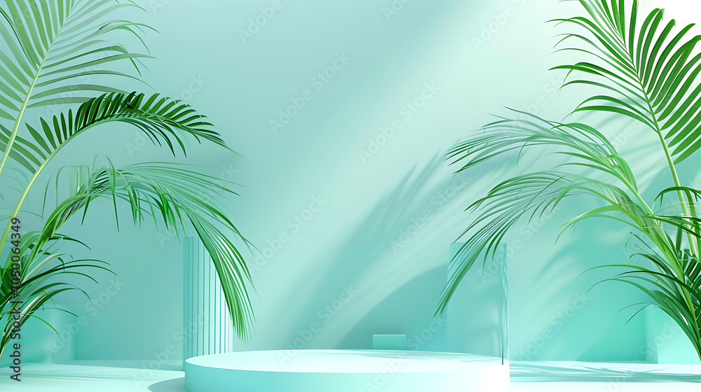 Fototapeta premium c4d render podium
