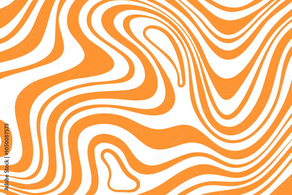 Abstract caramel color pattern. Graphic wavy background for toffee or different chocolate desserts design.