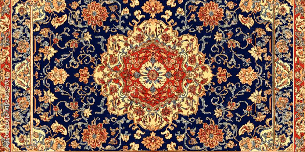 Naklejka premium Persian Rug Pattern