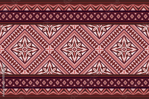 Beautiful vintage fabric flower pink tone