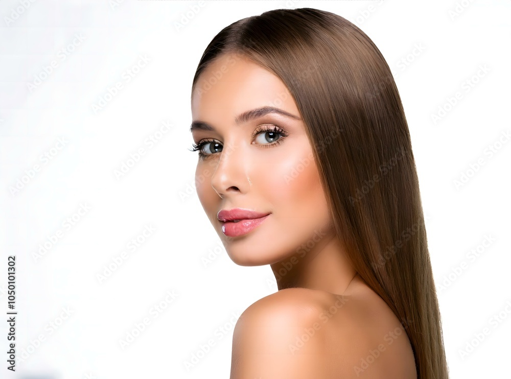 Naklejka premium woman AI photo.