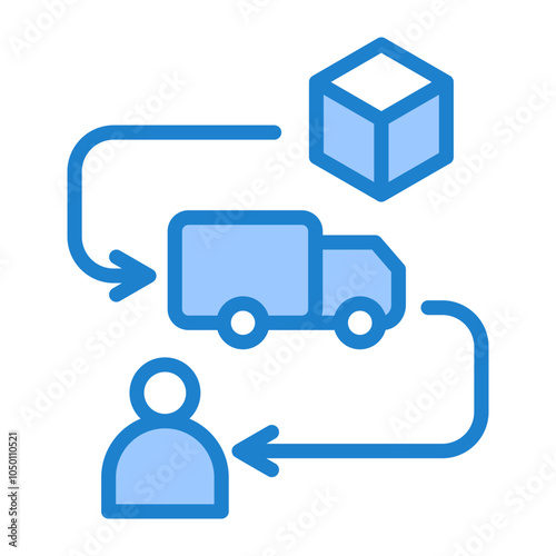 Supply Chain Icon