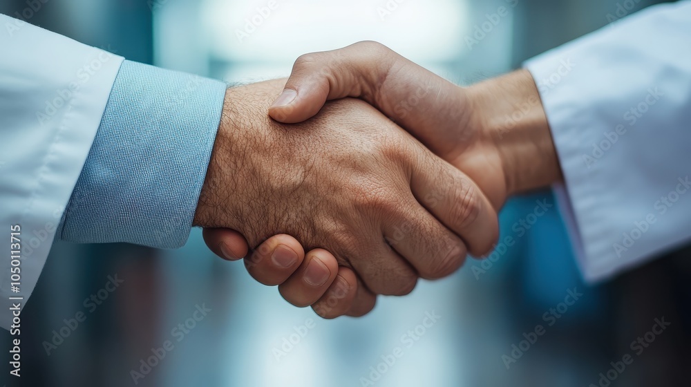A firm handshake between two individuals signifies a formal agreement or burgeoning partnership, embodying the timeless values of trust, mutual respect, and cooperation. A firm handshake between two individuals signifies a formal agreement or burgeoning partnership, embodying the timeless values of trust, mutual respect, and cooperation.