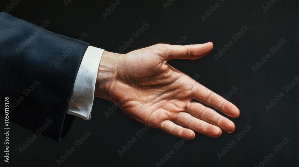 Fototapeta premium GlÃ¼cklicher GeschÃ¤ftsmann, Personalvermittler, HR-Manager, Hand schÃ¼tteln beim VorstellungsgesprÃ¤ch. LÃ¤chelnder, professioneller FÃ¼hrungsberater mittleren Alters und Bankkunde schÃ¼tteln Hand