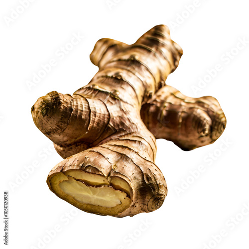 Ginger on a transparent background