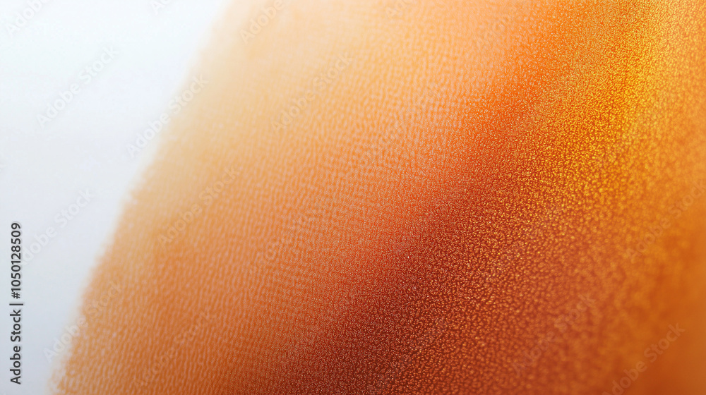 Fototapeta premium Gradient Texture Of Orange To White Background Detail With Fine Grains