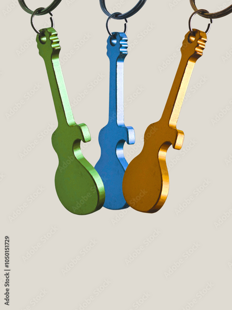 Naklejka premium 3 guitars
