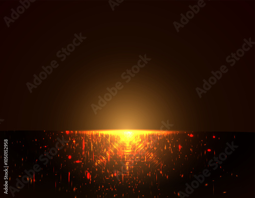 Abstract Explosion effect. Fast motion effect. Vector background