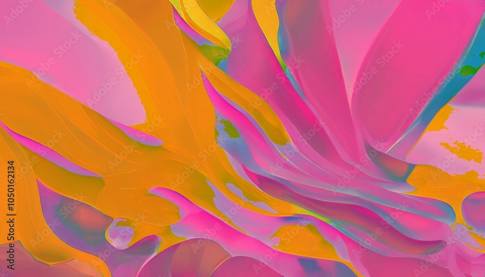 Fototapeta premium Colorful shapes background